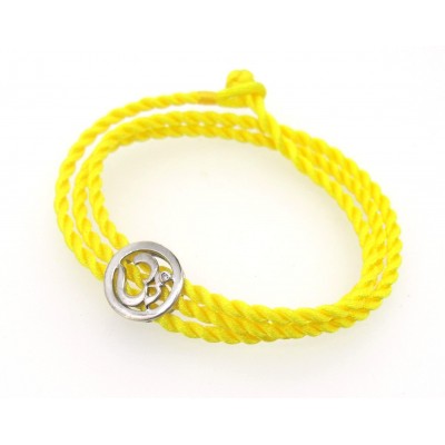 Flourescent Special Om Rakhi Bracelets 